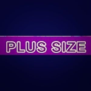 Plus sized clothing
